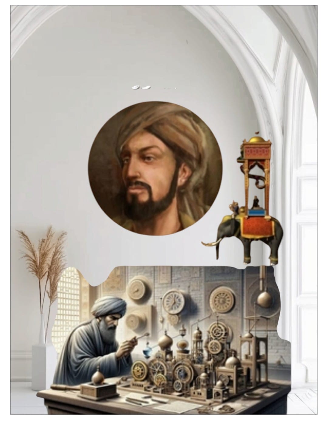 Ismail Al-Jazari – The Ingenious Polymath Who Built Bridges Across Civilizations